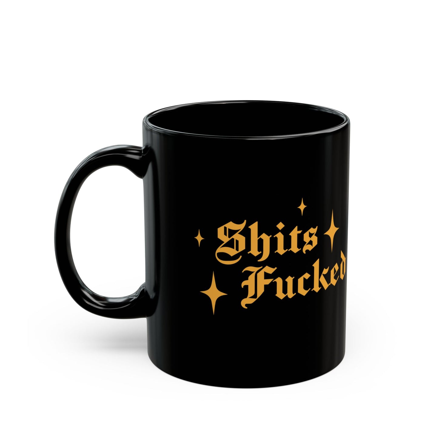 SPARKLE BLACK MUG (11oz, 15oz)