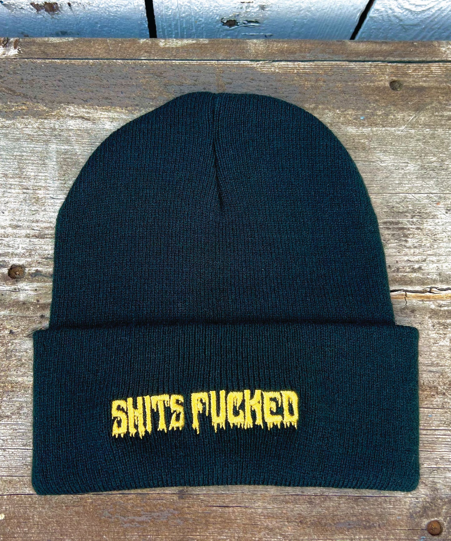 SHITS DRIPPED BEANIE
