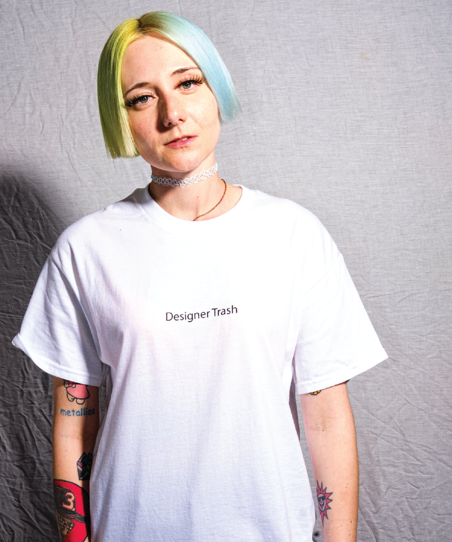 DESIGNER TRASH SHORT SLEEVE TEE