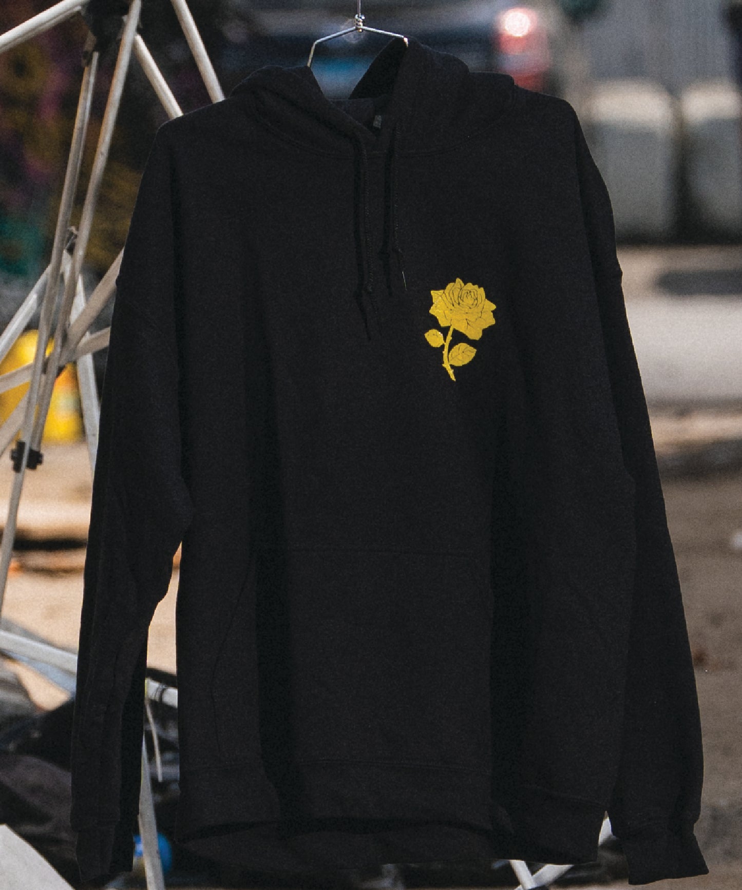 THANKS FOR NOTHING HOODED SWEATSHIRT