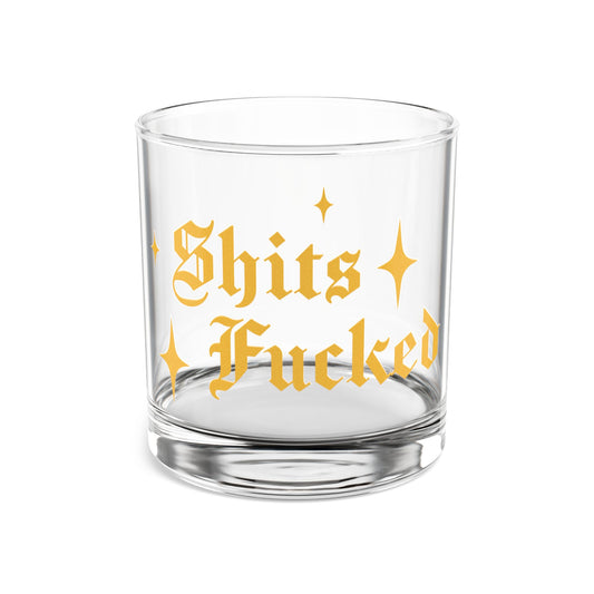 SPARKLE ROCKS GLASS, 10oz