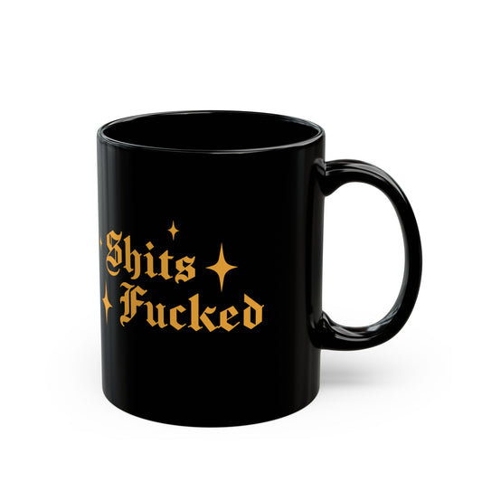 SPARKLE BLACK MUG (11oz, 15oz)