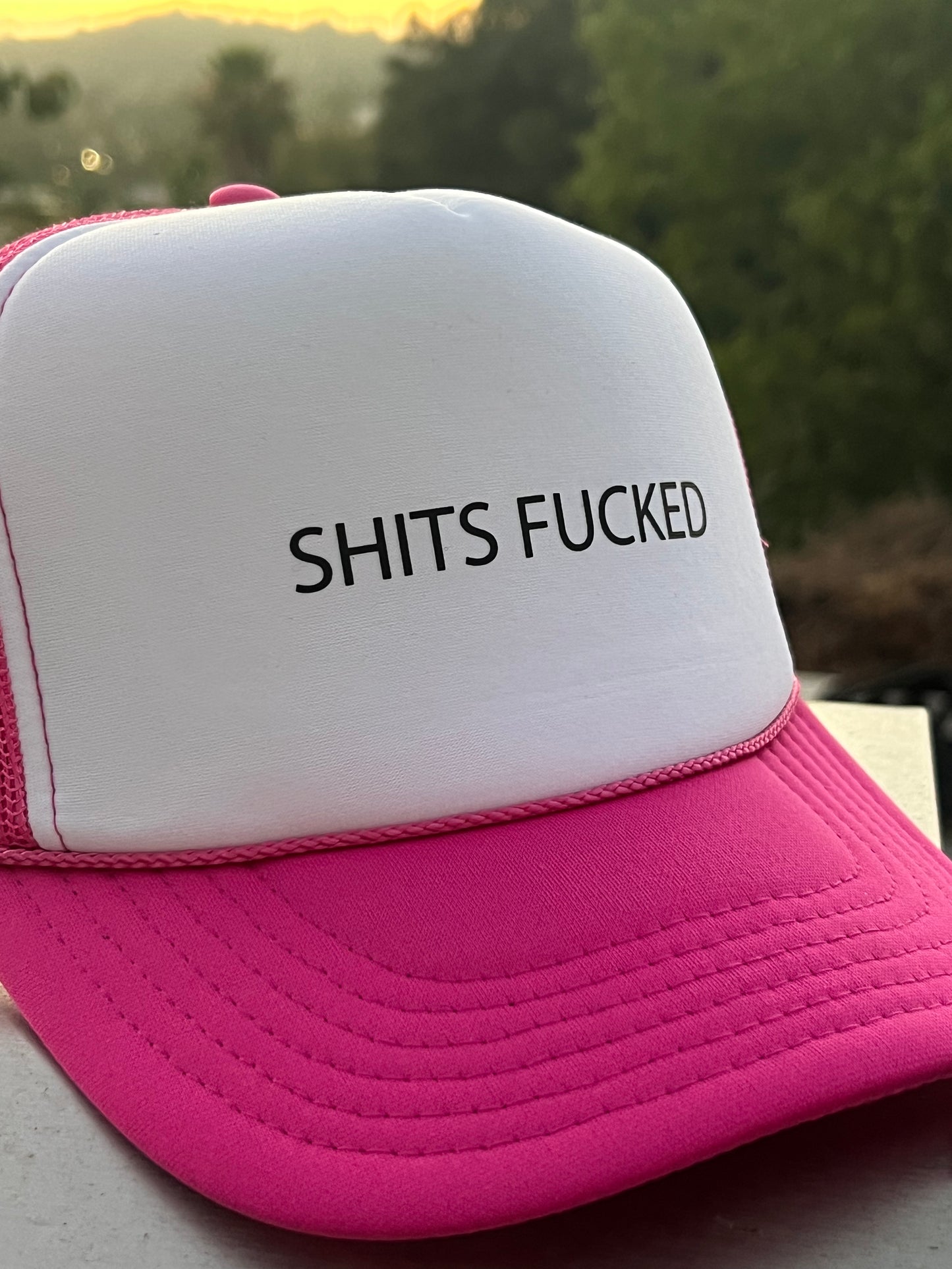 Shits Punk Trucker Hat