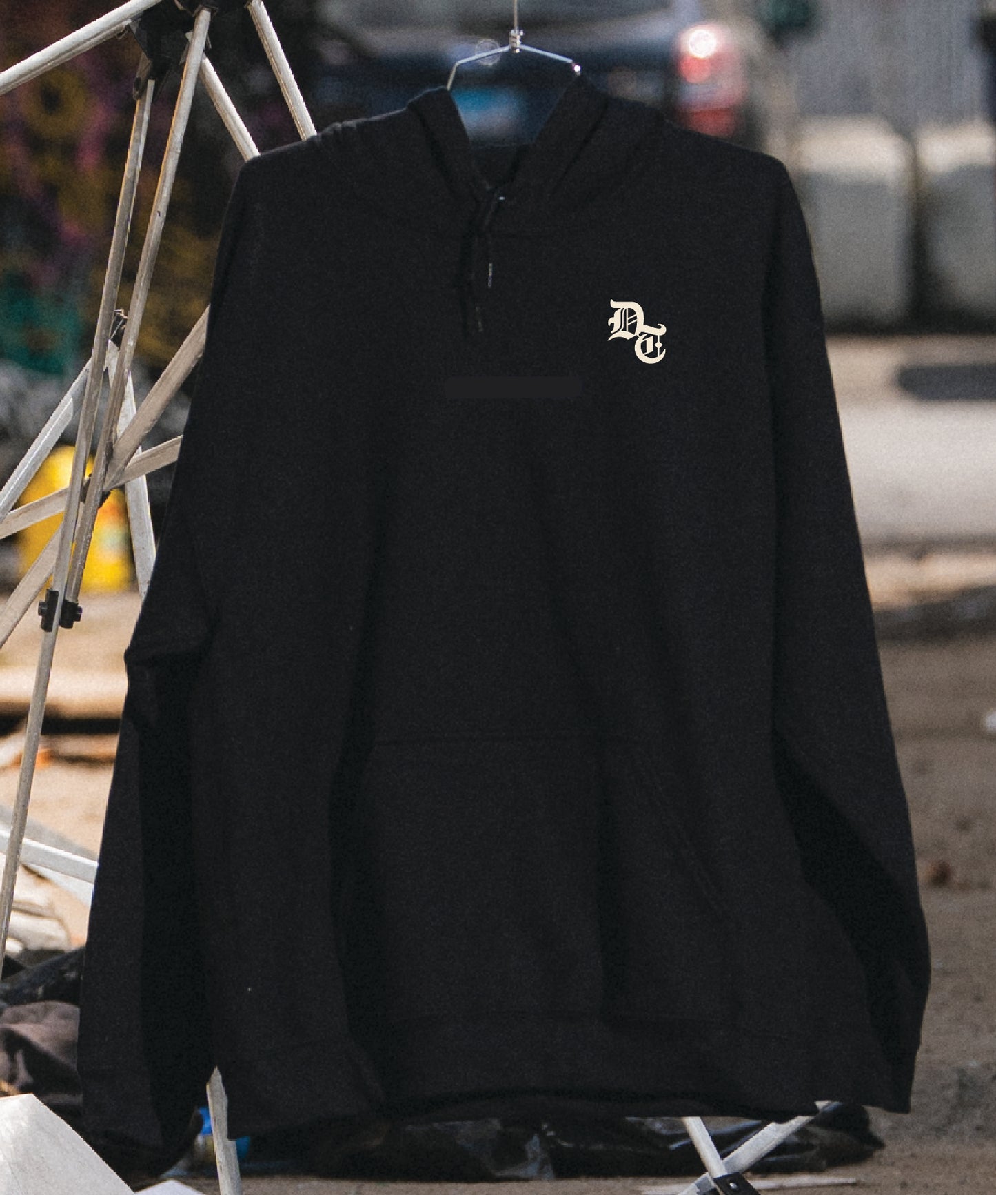 TELL MY FRIENDS HOODED SWEATSHIRT